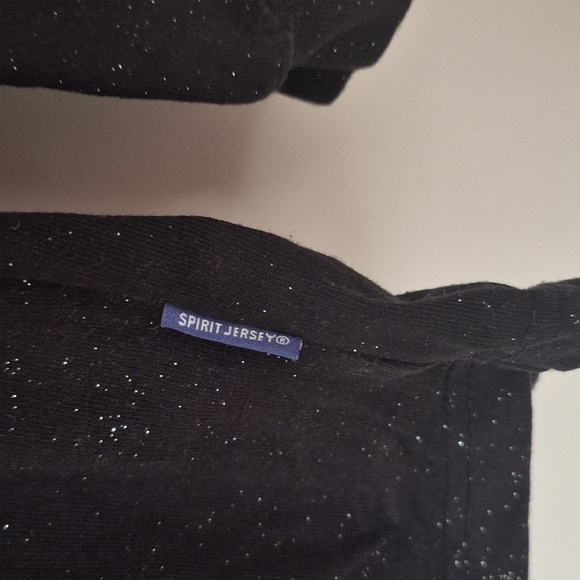 Walt Disney World Black Halloween Candy Corn Spirit Jersey Glitter Sweatshirt - Picture 4 of 5